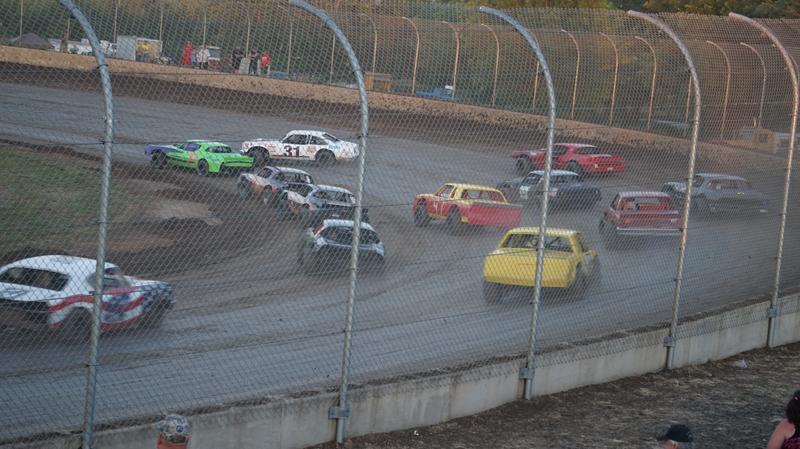 Illustration for article titled A Night at the Dirt Track